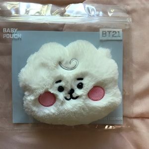 BT21 Flat Fur RJ Baby Pouch BRAND NEW!!!